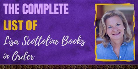 lisa scottoline author book list