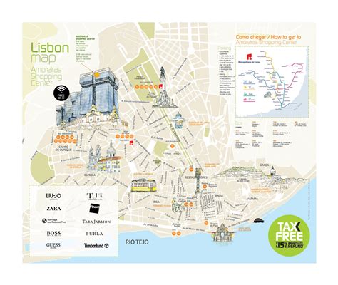Lisbon City Map