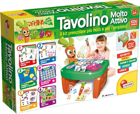 Read Lisciani 45976 Edu System Tavolino Molto Attivo 