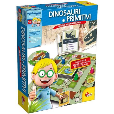 Download Lisciani Giochi 48922 Piccolo Genio Talent School Dinosauri E Primitivi 