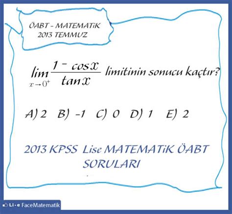 lise matematik soruları