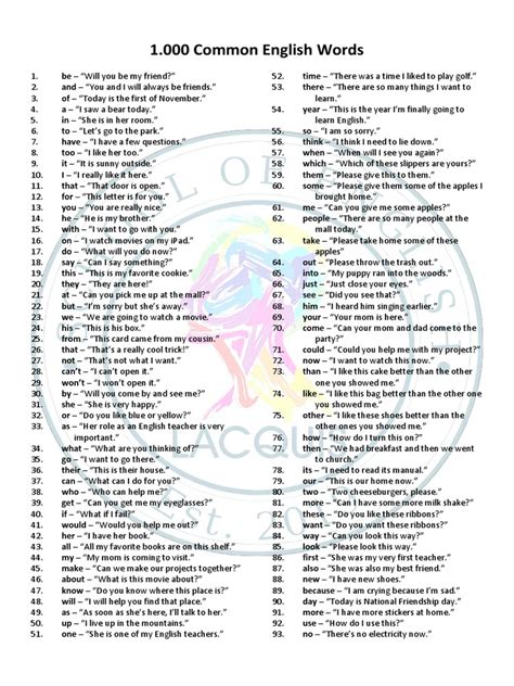 List Of 1 000 Common Sat Vocabulary Words With Latin And