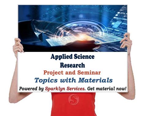 List Of Applied Science Project Topics And Materials List Of Science Topics - List Of Science Topics