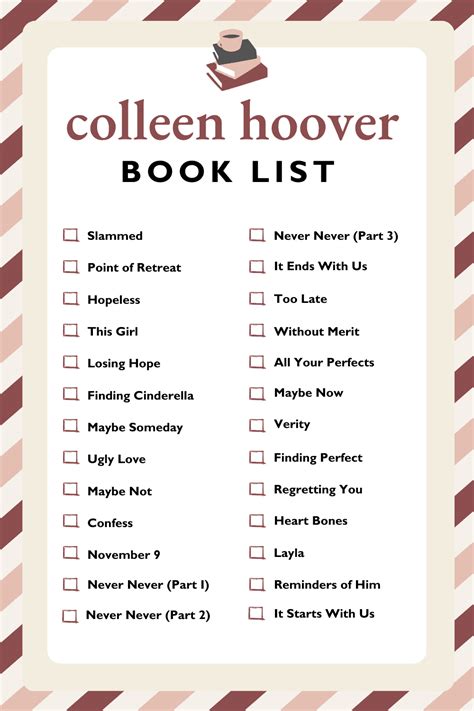 List Of Books