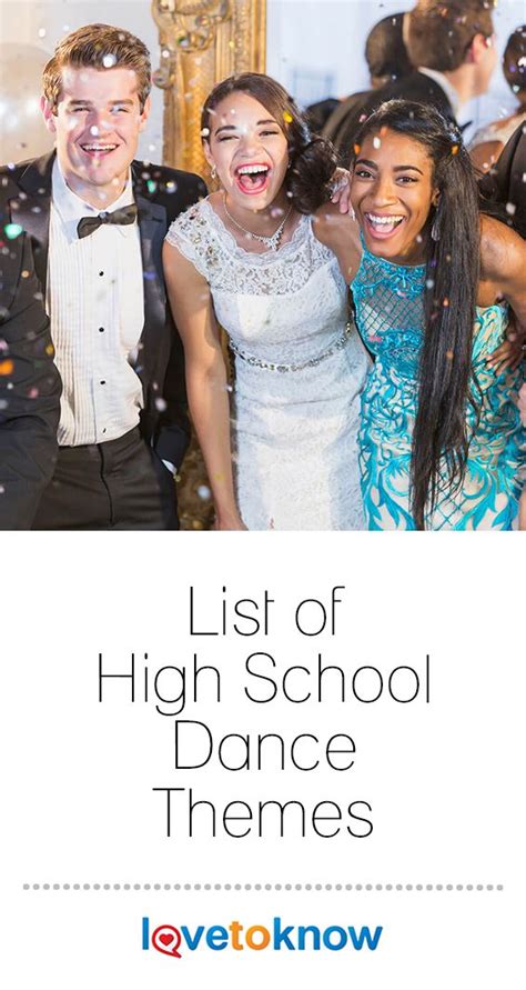 List Of High School Dance Themes Lovetoknow Themes For 8th Grade Dance - Themes For 8th Grade Dance