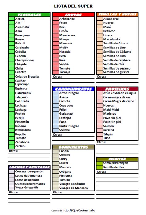 Lista Del Super