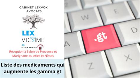 Liste Des Médicament Qui Augmente Les Gamma Gt