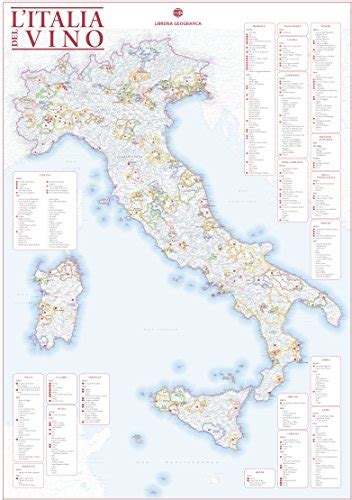 Download Litalia Del Vino Mappa Tematizzata Grafici Di Degustazione E Mappa Con Aree Di Produzione Ediz A Colori 