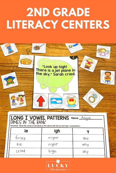Literacy Centers For 2nd Grade Digital Amp Printable Literacy Centers For Second Grade - Literacy Centers For Second Grade