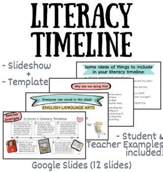 literacy timeline examples