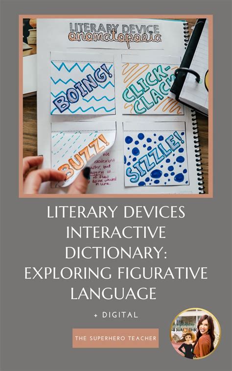 Literary Devices Interactive Notebook Exploring Figurative Literary Devices Worksheet Middle School - Literary Devices Worksheet Middle School