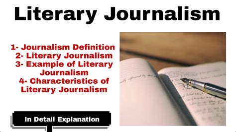 Read Online Literary Journalism Definition 