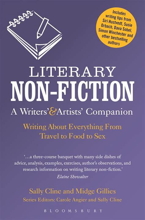 Read Literary Non Fiction A Writers Artists Companion Writing About Everything From Travel To Food To Sex Writers And Artists Companions 