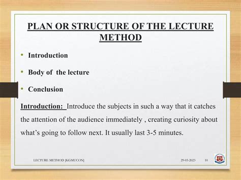 Literature On Lecture Method