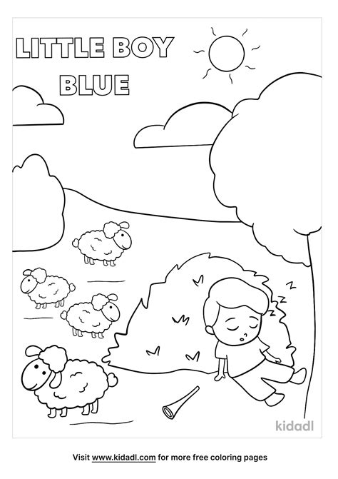 Little Boy Blue Coloring Pages   Baby Blue Wikipedia - Little Boy Blue Coloring Pages