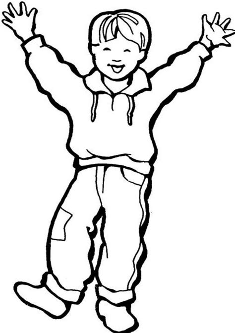 Little Boy Coloring Page   Free Coloring Pages Of Boys And Girls - Little Boy Coloring Page