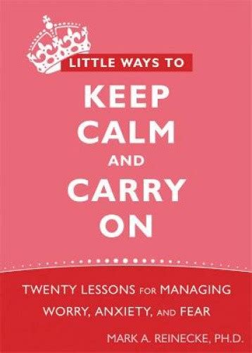 little ways to keep calm and carry on twenty less