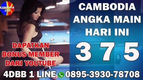 LIVE CAMBODIA HARI INI 🏄 Prediksi Togel Cambodia