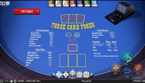 live casino 3 card poker pnoq