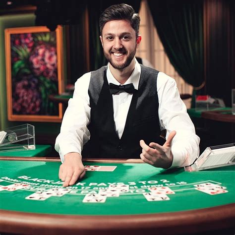 live casino blackjack dealer/
