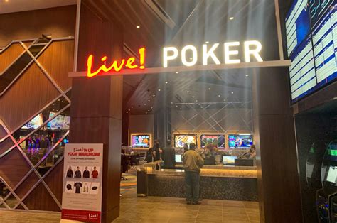 live casino poker schedule jsil