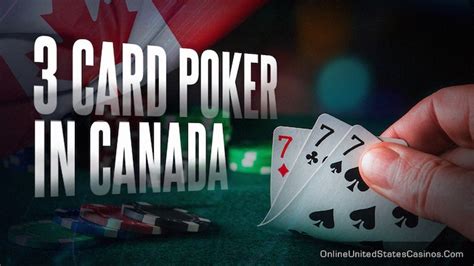 live casino three card poker eenb canada