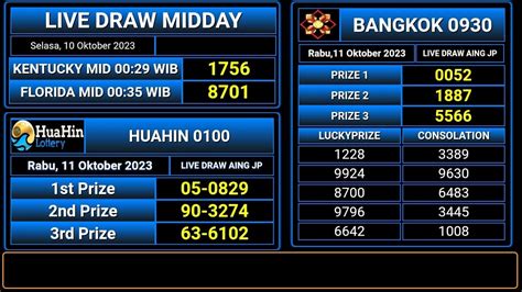 LIVE DRAW BANGKOK 0930 HARI INI