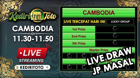 live draw cambodia 5d hari ini