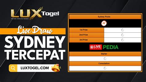 LIVE DRAW SYDNEY HARI INI TERCEPAT 6D：Live Draw Sydney Tercepat Hari Ini - Live SDY Pools