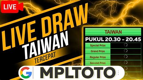 Live Draw Taiwan Hari Ini Senin 01 Agustus 2022 - Live Draw Togel Pcso Tercepat