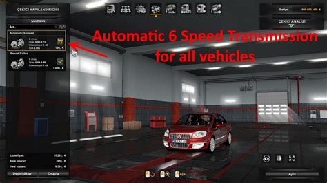 live for speed auto transmission simulation mod
