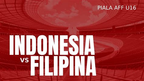 LIVE INDONESIA VS FILIPINA U16：Profil Timnas Filipina untuk ASEAN Championship 2024