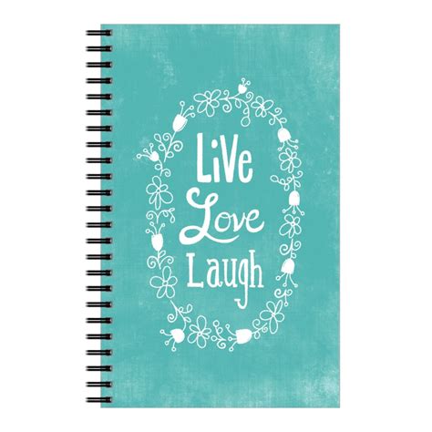 live love twirl lined notebook journal to write n