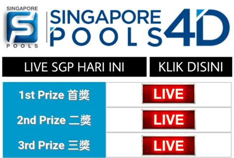 Live Draw SGP - Live Draw Togel Singapore Pools - Live SGP Prize - Result SGP Hari Ini