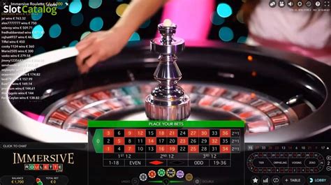 live roulette immersive frkc canada