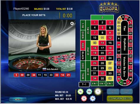 live roulette on tv vrll