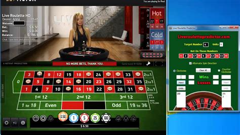 live roulette predictor/