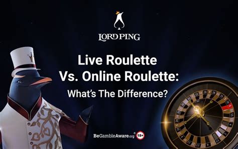 live roulette vs online roulette esjh canada