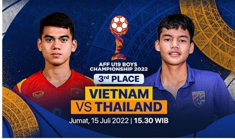 live skor thailand vs vietnam u19 hari ini