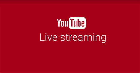 live streaming youtube
