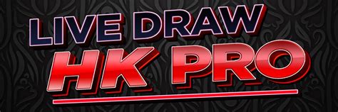 LIVE DRAW HK PRO - Live Draw SGP