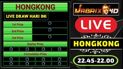 LIVE DRAW HONGKONG MALAM INI - Live Draw HK