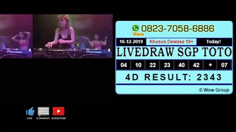 LIVE DRAW SGP TOTO 4D - KERANGTOTO LIVE DRAW SGP HK SYDNEY TOTO MACAU 4D