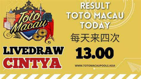 LIVEDRAW TTM 💻 LIVE DRAW TOTOMACAU TTM HARI INI JAM SELASA, 15