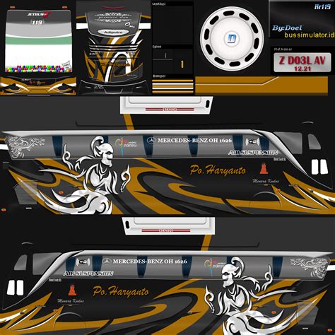 livery bus simulator x