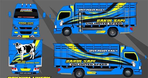 livery truck bussid