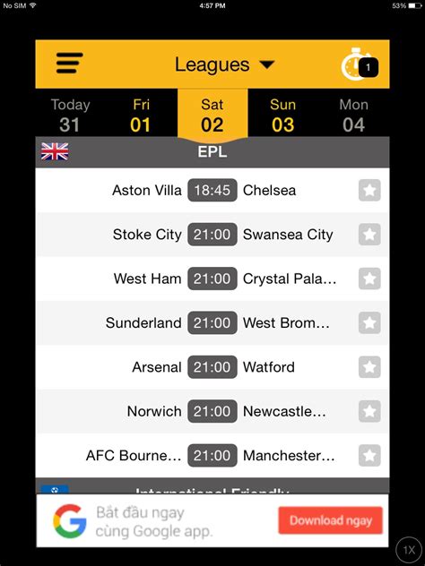 livescore football