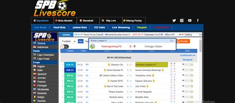 LIVESCORE SPBO - SPBO1 Soccer Livescore | Live Football Scores - SPBO