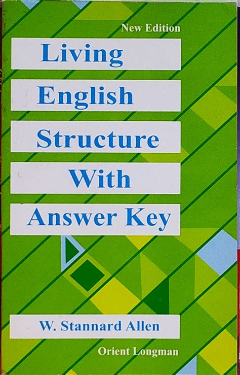 living english structure with answer key