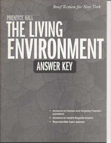 living environment 2014 pearson answer key